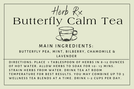 Butterfly Calm Tea