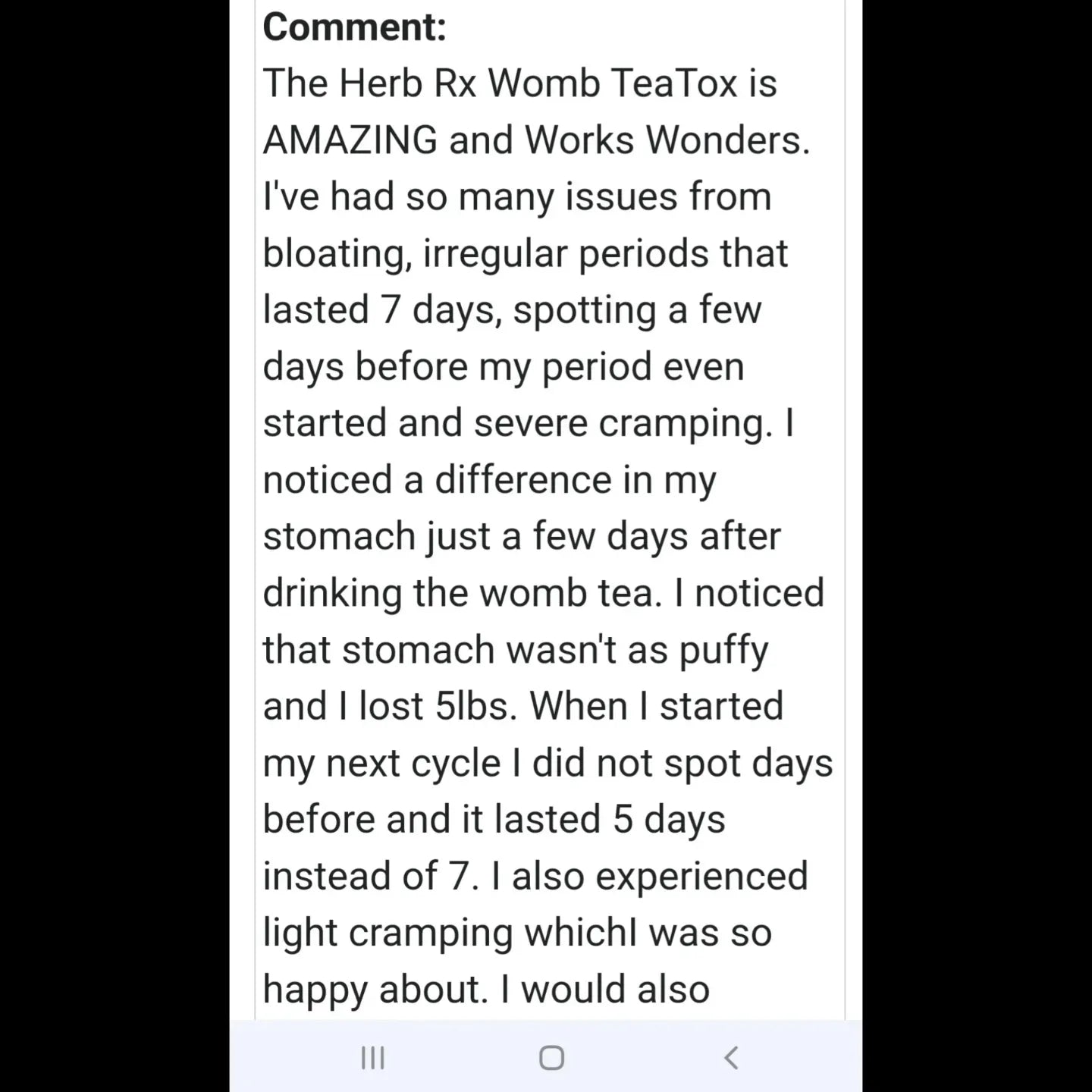 Womb Tea-Tox